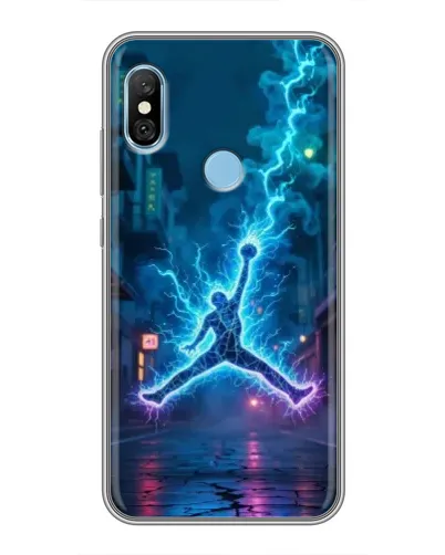 Чехол для Xiaomi Redmi 6 pro с картинкой «Jordan Gold Jumpman» Чехол для Xiaomi Redmi 6 pro с картинкой «Jordan Gold Jumpman»