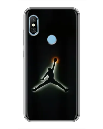Чехол для Xiaomi Redmi 6 pro с картинкой «Jordan Gradient Logo» Чехол для Xiaomi Redmi 6 pro с картинкой «Jordan Gradient Logo»