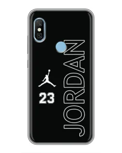 Чехол для Xiaomi Redmi 6 pro с картинкой «Jordan Vertical»