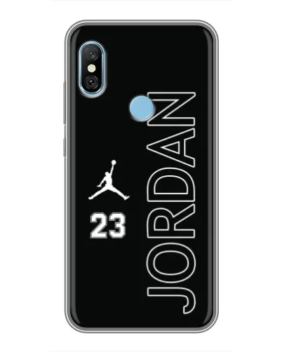 Чехол для Xiaomi Redmi 6 pro с картинкой «Jordan Vertical» Чехол для Xiaomi Redmi 6 pro с картинкой «Jordan Vertical»