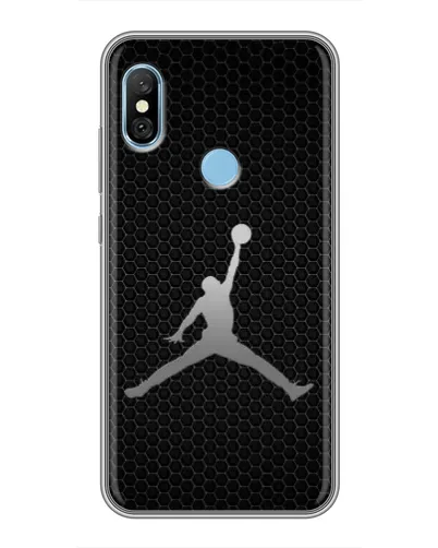 Чехол для Xiaomi Redmi 6 pro с картинкой «Jordan Dark Carbon» Чехол для Xiaomi Redmi 6 pro с картинкой «Jordan Dark Carbon»