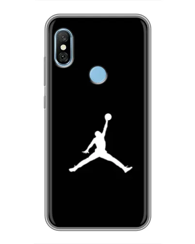 Чехол для Xiaomi Redmi 6 pro с картинкой «Jordan Silhouette» Чехол для Xiaomi Redmi 6 pro с картинкой «Jordan Silhouette»