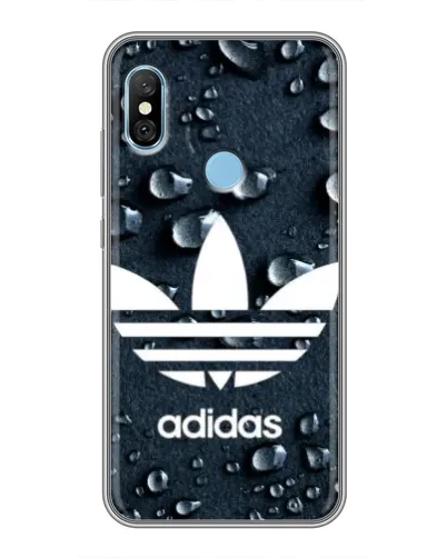 Чехол для Xiaomi Redmi 6 pro с картинкой «Adidas Trefoil Blue» Чехол для Xiaomi Redmi 6 pro с картинкой «Adidas Trefoil Blue»