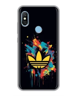 Чехол для Xiaomi Redmi 6 pro с картинкой «Adidas Splash» Чехол для Xiaomi Redmi 6 pro с картинкой «Adidas Splash»