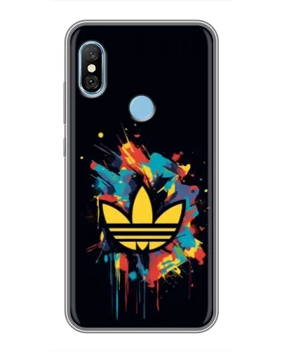Чехол для Xiaomi Redmi 6 pro с картинкой «Adidas Splash» Чехол для Xiaomi Redmi 6 pro с картинкой «Adidas Splash»