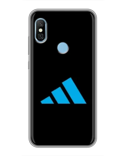 Чехол для Xiaomi Redmi 6 pro с картинкой «Adidas Cyan Logo» Чехол для Xiaomi Redmi 6 pro с картинкой «Adidas Cyan Logo»