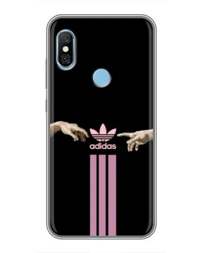 Чехол для Xiaomi Redmi 6 pro с картинкой «Adidas Hands» Чехол для Xiaomi Redmi 6 pro с картинкой «Adidas Hands»