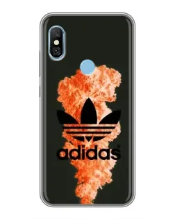 Чехол для Xiaomi Redmi 6 pro с картинкой «Adidas Classic White»