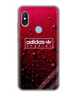 Чехол для Xiaomi Redmi 6 pro с картинкой «Adidas Gold Marble»
