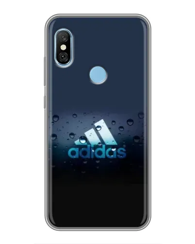 Чехол для Xiaomi Redmi 6 pro с картинкой «Adidas Water Drops» Чехол для Xiaomi Redmi 6 pro с картинкой «Adidas Water Drops»
