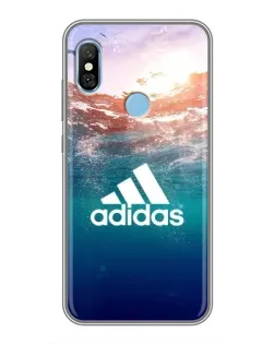 Чехол для Xiaomi Redmi 6 pro с картинкой «Океанская глубина адидас»