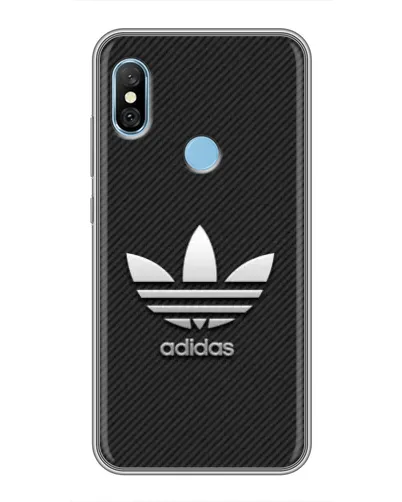 Чехол для Xiaomi Redmi 6 pro с картинкой «Adidas Карбоновая текстура» Чехол для Xiaomi Redmi 6 pro с картинкой «Adidas Карбоновая текстура»
