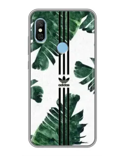 Чехол для Xiaomi Redmi 6 pro с картинкой «Пальмовые листья адидас»