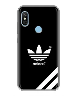 Чехол для Xiaomi Redmi 6 pro с картинкой «Adidas с диагональными полосами»