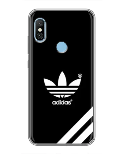 Чехол для Xiaomi Redmi 6 pro с картинкой «Adidas с диагональными полосами» Чехол для Xiaomi Redmi 6 pro с картинкой «Adidas с диагональными полосами»