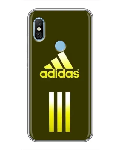 Чехол для Xiaomi Redmi 6 pro с картинкой «Оливковый градиент Adidas» Чехол для Xiaomi Redmi 6 pro с картинкой «Оливковый градиент Adidas»