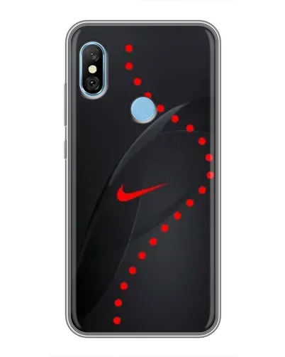 Чехол для Xiaomi Redmi 6 pro с картинкой «Абстрактный дизайн Nike»