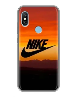 Чехол для Xiaomi Redmi 6 pro с картинкой «Nike — вечерний горизонт»