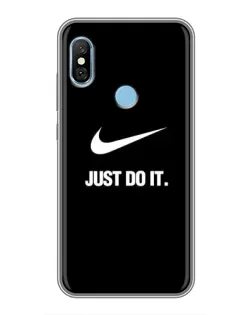 Чехол для Xiaomi Redmi 6 pro с картинкой «Классический принт Nike»