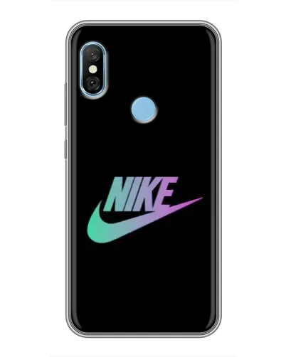 Чехол для Xiaomi Redmi 6 pro с картинкой «Nike — городская ночь»