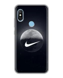 Чехол для Xiaomi Redmi 6 pro с картинкой «Nike в стиле граффити»