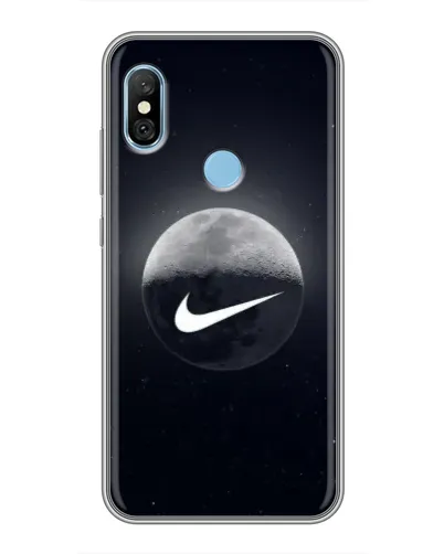 Чехол для Xiaomi Redmi 6 pro с картинкой «Nike в стиле граффити»