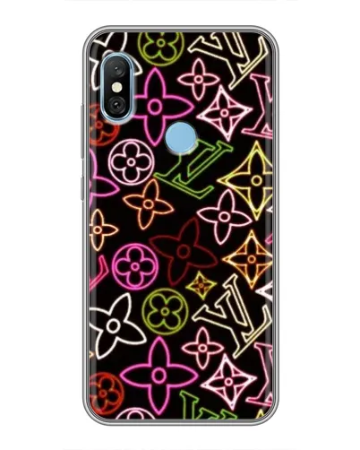 Чехол для Xiaomi Redmi 6 pro с картинкой «Неоновый микс Nike» Чехол для Xiaomi Redmi 6 pro с картинкой «Неоновый микс Nike»