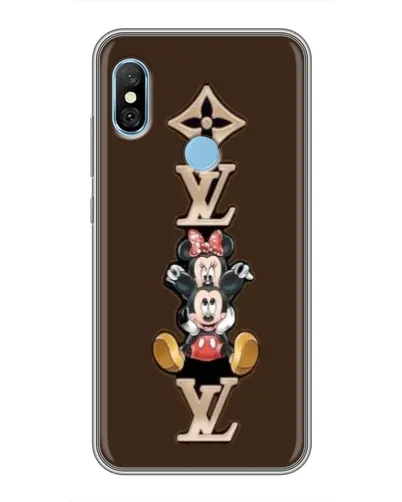 Чехол для Xiaomi Redmi 6 pro с картинкой «LV и Микки Маус» Чехол для Xiaomi Redmi 6 pro с картинкой «LV и Микки Маус»