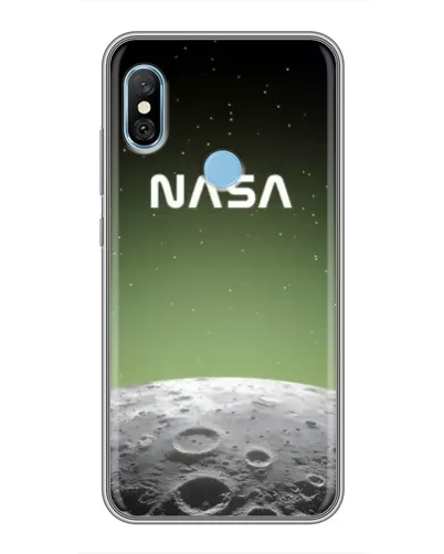Чехол для Xiaomi Redmi 6 pro с картинкой «NASA — лунный градиент»
