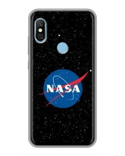Чехол для Xiaomi Redmi 6 pro с картинкой «NASA — звездное небо»