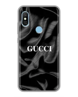 Чехол для Xiaomi Redmi 6 pro с картинкой «Gucci — шелковые волны»