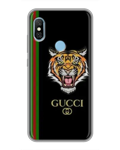 Чехол для Xiaomi Redmi 6 pro с картинкой «Тигр Gucci»