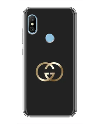 Чехол для Xiaomi Redmi 6 pro с картинкой «Минимализм Gucci»