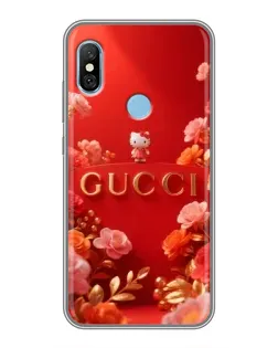 Чехол для Xiaomi Redmi 6 pro с картинкой «Gucci — золотой сад»