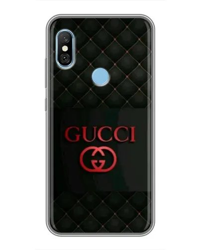 Чехол для Xiaomi Redmi 6 pro с картинкой «Gucci — стеганый черный»