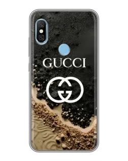 Чехол для Xiaomi Redmi 6 pro с картинкой «Gucci — песчаные дюны»