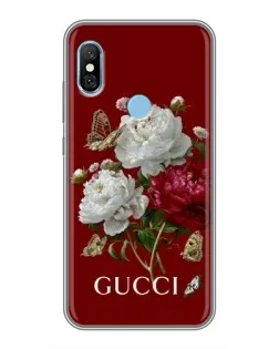 Чехол для Xiaomi Redmi 6 pro с картинкой «Gucci —  сад»