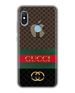 Чехол для Xiaomi Redmi 6 pro с картинкой «Gucci — брендированный десерт»