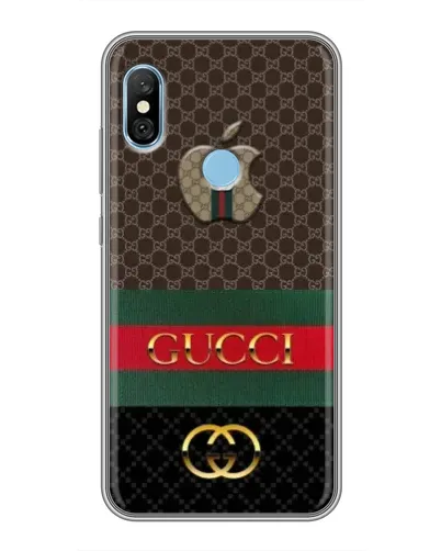Чехол для Xiaomi Redmi 6 pro с картинкой «Gucci — брендированный десерт»