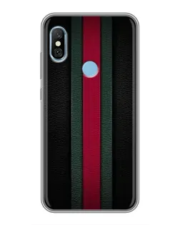 Чехол для Xiaomi Redmi 6 pro с картинкой «Gucci — неоновая линия»