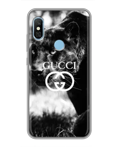 Чехол для Xiaomi Redmi 6 pro с картинкой «Gucci — дикая природа» Чехол для Xiaomi Redmi 6 pro с картинкой «Gucci — дикая природа»