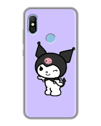 Чехол для Xiaomi Redmi 6 pro с картинкой «Классическая Kuromi» Чехол для Xiaomi Redmi 6 pro с картинкой «Классическая Kuromi»