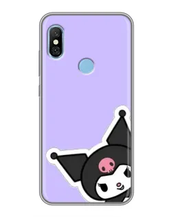 Чехол для Xiaomi Redmi 6 pro с картинкой «Забавная Kuromi» Чехол для Xiaomi Redmi 6 pro с картинкой «Забавная Kuromi»