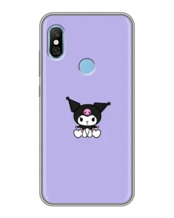 Чехол для Xiaomi Redmi 6 pro с картинкой «Kuromi — фиолетовый минимализм» Чехол для Xiaomi Redmi 6 pro с картинкой «Kuromi — фиолетовый минимализм»