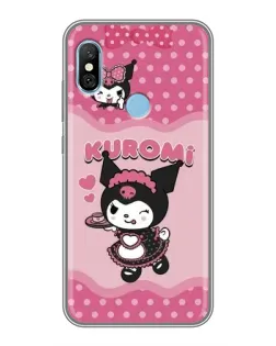 Чехол для Xiaomi Redmi 6 pro с картинкой «Kuromi в очках» Чехол для Xiaomi Redmi 6 pro с картинкой «Kuromi в очках»