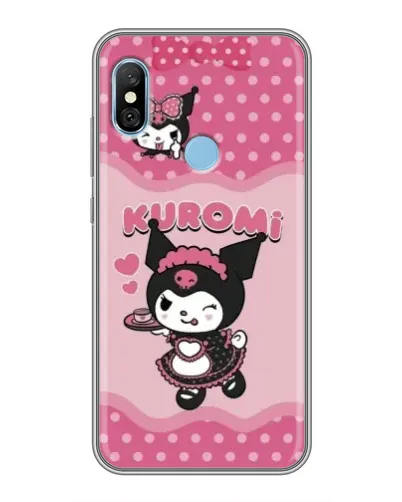 Чехол для Xiaomi Redmi 6 pro с картинкой «Kuromi в очках» Чехол для Xiaomi Redmi 6 pro с картинкой «Kuromi в очках»