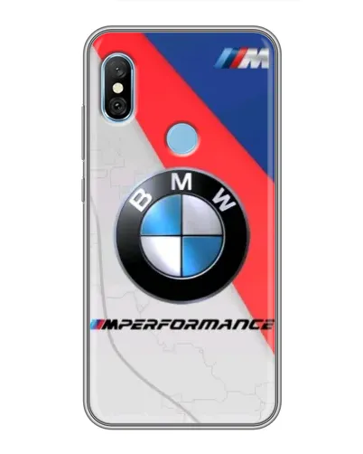 Чехол для Xiaomi Redmi 6 pro с картинкой «BMW Performance стиль»