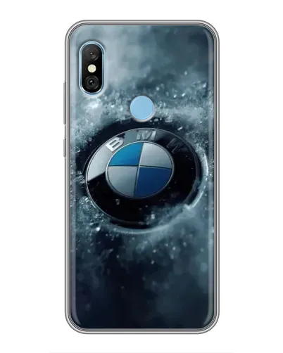 Чехол для Xiaomi Redmi 6 pro с картинкой «Логотип BMW — лед» Чехол для Xiaomi Redmi 6 pro с картинкой «Логотип BMW — лед»