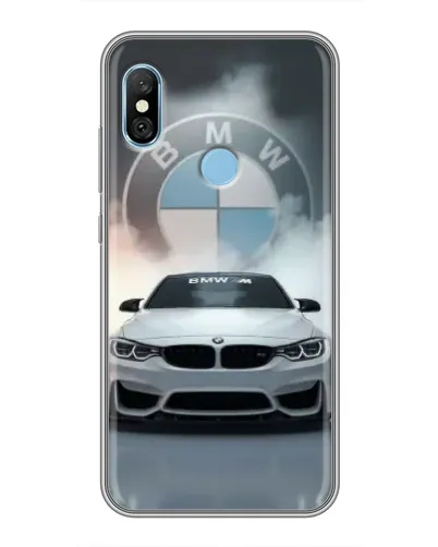 Чехол для Xiaomi Redmi 6 pro с картинкой «BMW в белом дыму» Чехол для Xiaomi Redmi 6 pro с картинкой «BMW в белом дыму»