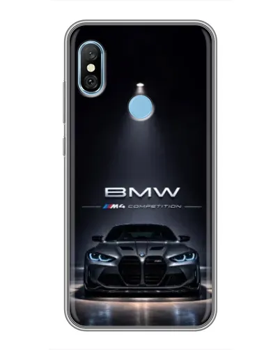 Чехол для Xiaomi Redmi 6 pro с картинкой «BMW сквозь ночной город» Чехол для Xiaomi Redmi 6 pro с картинкой «BMW сквозь ночной город»